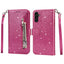 EIDERWOOD Samsung Galaxy S25 Glimmer Flip Cover m. Lynlåslomme & Ståfunktion - Pink