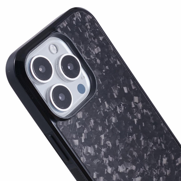 EIDERWOOD iPhone 16 Pro Non-Slip Carbon Fiber Cover - MagSafe Kompatibelt - Sort