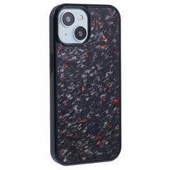 EIDERWOOD iPhone 15 Aramid Fiber Bagside og Blød Plast cover - Rød
