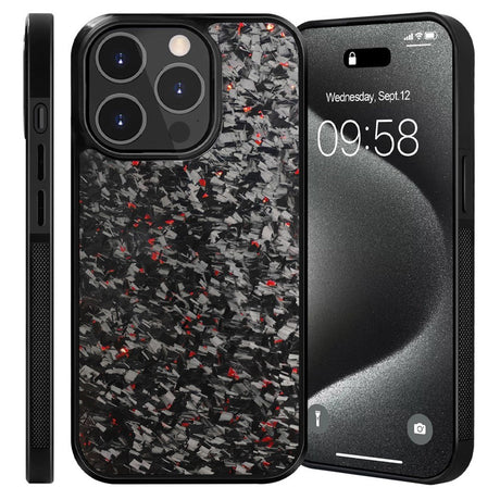 iPhone 12 Pro Max EIDERWOOD Skridsikkert Aramid Fibre Cover - MagSafe Kompatibel - Rød