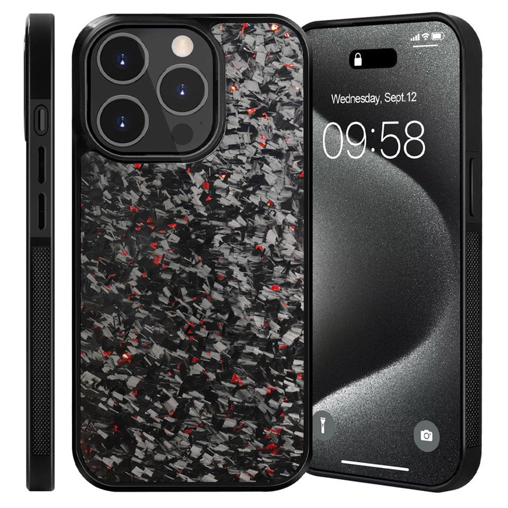 iPhone 12 / 12 Pro EIDERWOOD Skridsikkert Aramid Fibre Cover - MagSafe Kompatibel - Rød