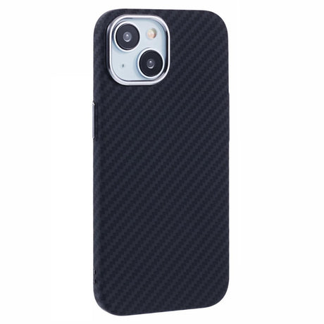 EIDERWOOD Mønstret Carbon Cover - iPhone 14 - MagSafe Kompatibel - Black