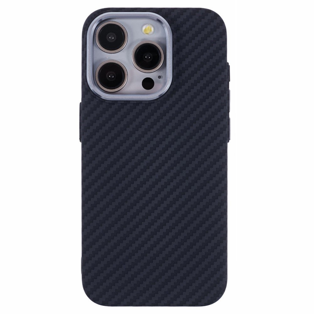 EIDERWOOD Mønstret Carbon Cover - iPhone 14 Pro - MagSafe Kompatibel - Black