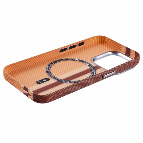 EIDERWOOD Mønstret Carbon Cover - iPhone 14 Pro - MagSafe Kompatibel - Light Stripes