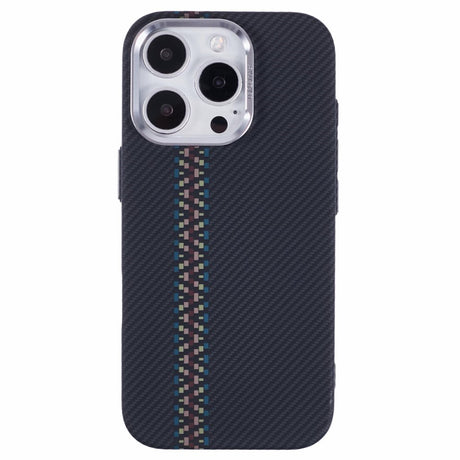 EIDERWOOD Mønstret Carbon Cover - iPhone 14 Pro - MagSafe Kompatibel - Dark ZigZag Pattern