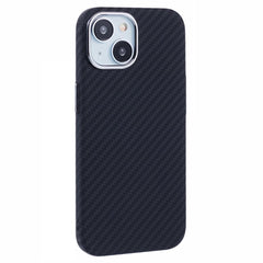 EIDERWOOD Mønstret Carbon Cover - iPhone 13 - MagSafe Kompatibel - Black