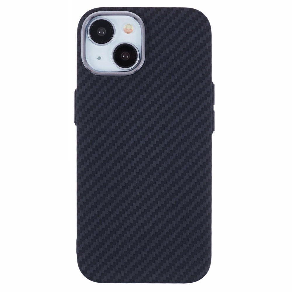 EIDERWOOD Mønstret Carbon Cover - iPhone 13 - MagSafe Kompatibel - Black