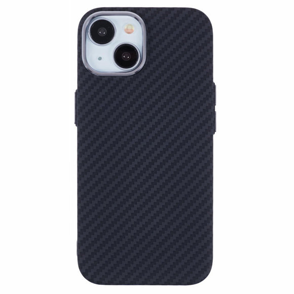 EIDERWOOD Mønstret Carbon Cover - iPhone 13 - MagSafe Kompatibel - Black