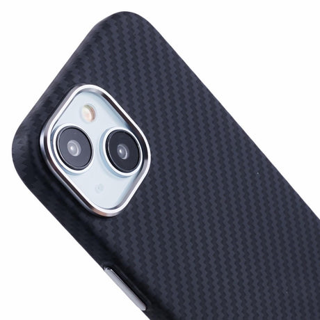 EIDERWOOD Mønstret Carbon Cover - iPhone 13 - MagSafe Kompatibel - Black