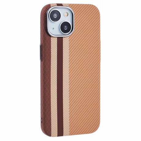 EIDERWOOD Mønstret Carbon Cover - iPhone 13 - MagSafe Kompatibel - Light Stripes