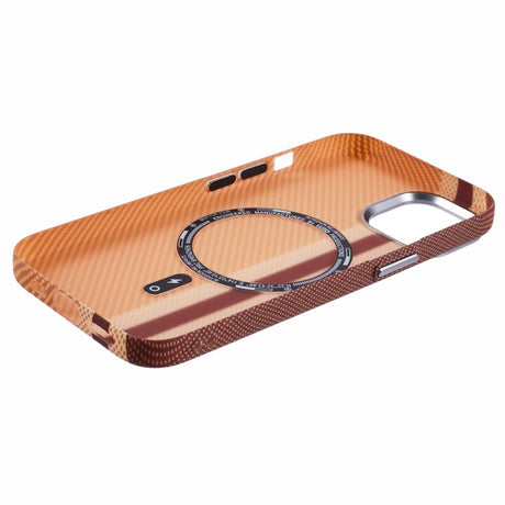 EIDERWOOD Mønstret Carbon Cover - iPhone 13 - MagSafe Kompatibel - Light Stripes
