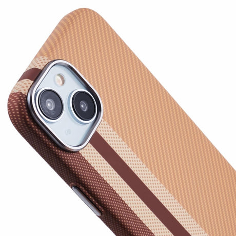 EIDERWOOD Mønstret Carbon Cover - iPhone 13 - MagSafe Kompatibel - Light Stripes