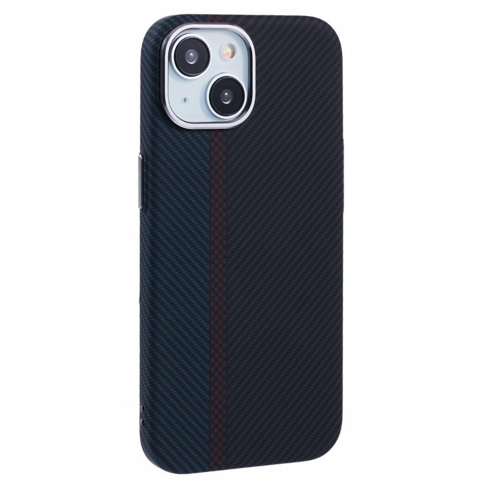 EIDERWOOD Mønstret Carbon Cover - iPhone 13 - MagSafe Kompatibel - Dark Colored Pattern