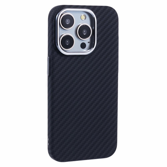 EIDERWOOD Mønstret Carbon Cover - iPhone 12/12 Pro - MagSafe Kompatibel - Black