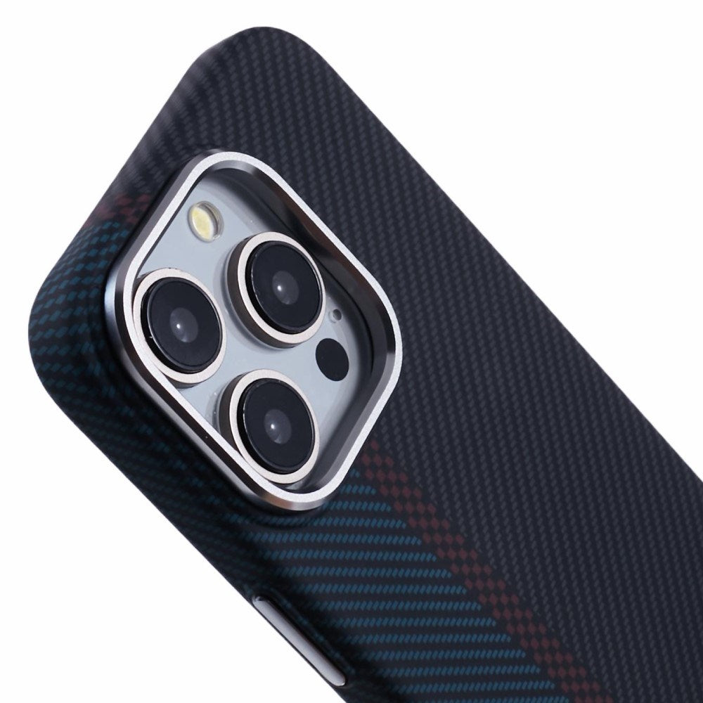 EIDERWOOD Mønstret Carbon Cover - iPhone 12/12 Pro - MagSafe Kompatibel - Dark Colored Pattern