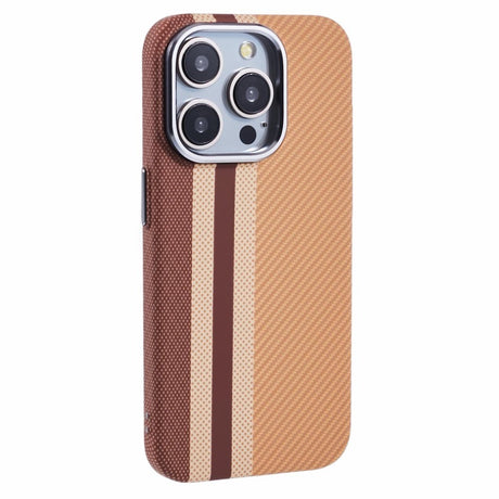 EIDERWOOD Mønstret Carbon Cover - iPhone 12/12 Pro - MagSafe Kompatibel - Light Stripes