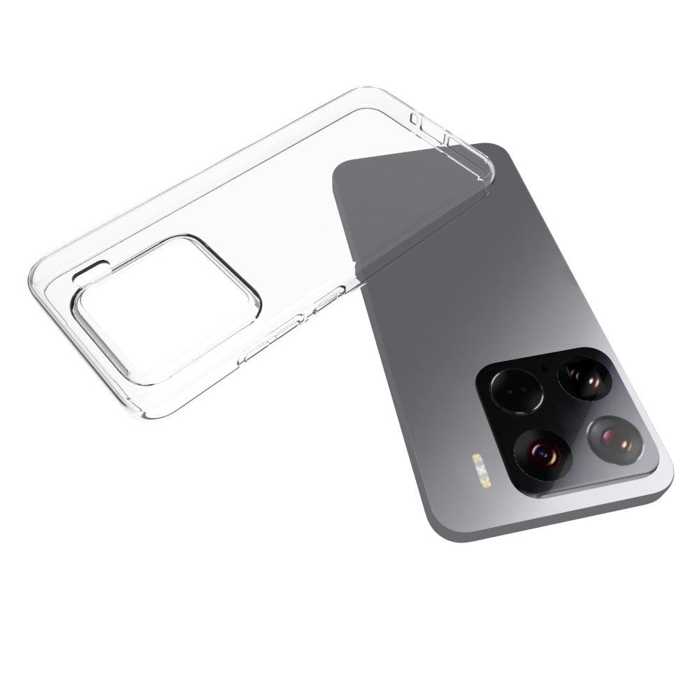 EIDERWOOD Xiaomi 15 Fleksibelt Plast Bagsidecover - Gennemsigtigt