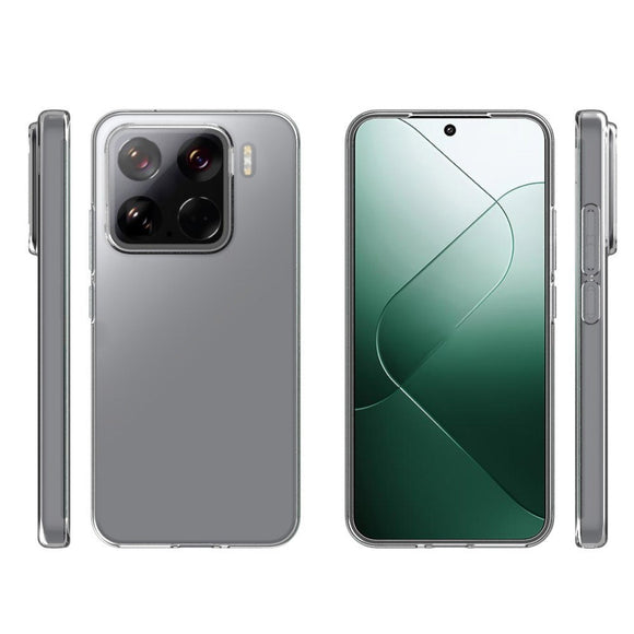 EIDERWOOD Xiaomi 15 Fleksibelt Plast Bagsidecover - Gennemsigtigt