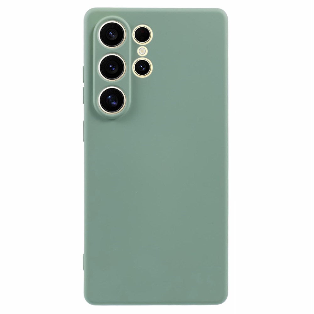 EIDERWOOD Samsung Galaxy S25 Ultra Foret Fleksibelt Plast Cover - Lysegrøn