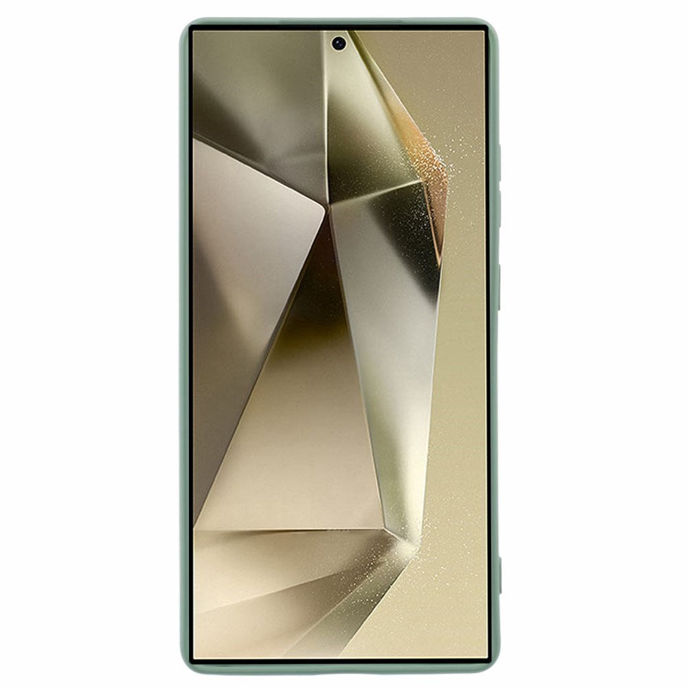 EIDERWOOD Samsung Galaxy S25 Ultra Foret Fleksibelt Plast Cover - Lysegrøn