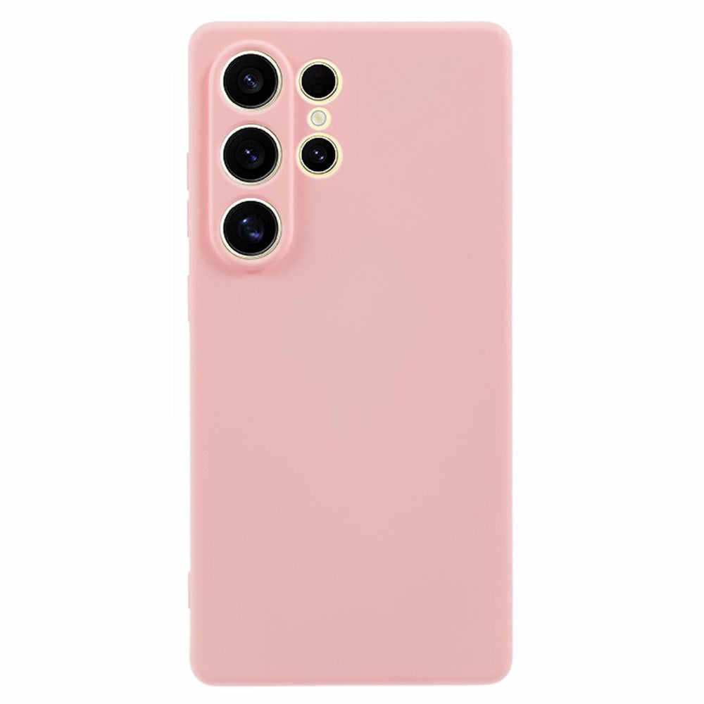 EIDERWOOD Samsung Galaxy S25 Ultra Foret Fleksibelt Plast Cover - Lyserød