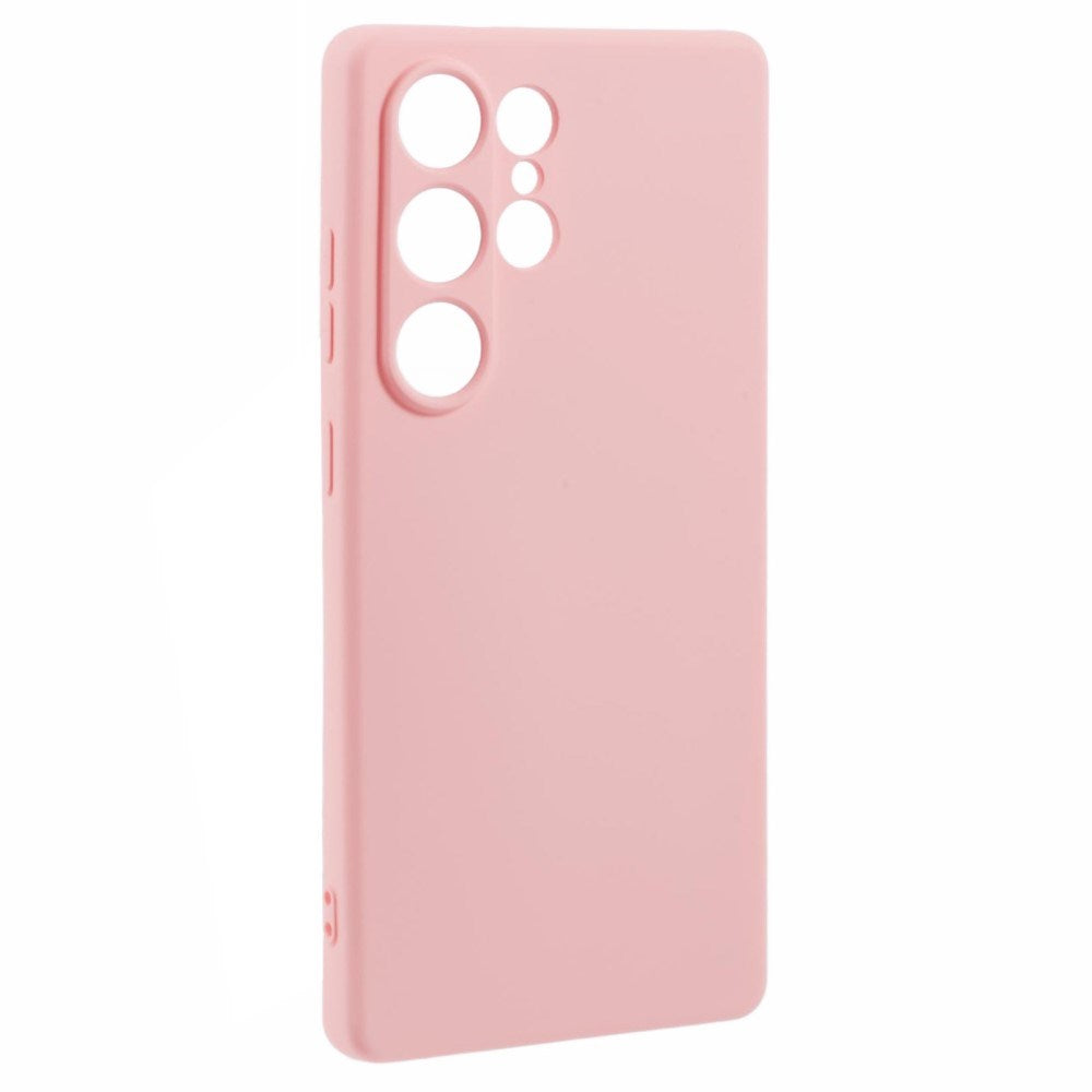EIDERWOOD Samsung Galaxy S25 Ultra Foret Fleksibelt Plast Cover - Lyserød