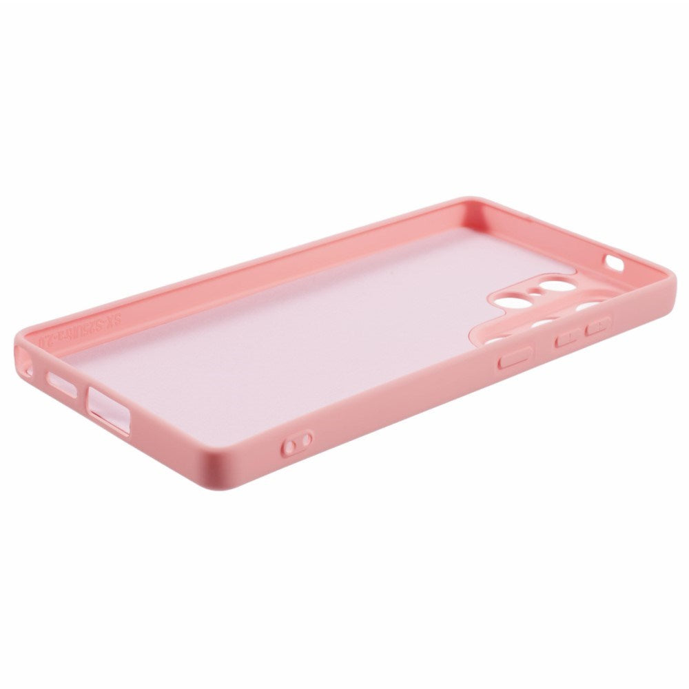 EIDERWOOD Samsung Galaxy S25 Ultra Foret Fleksibelt Plast Cover - Lyserød