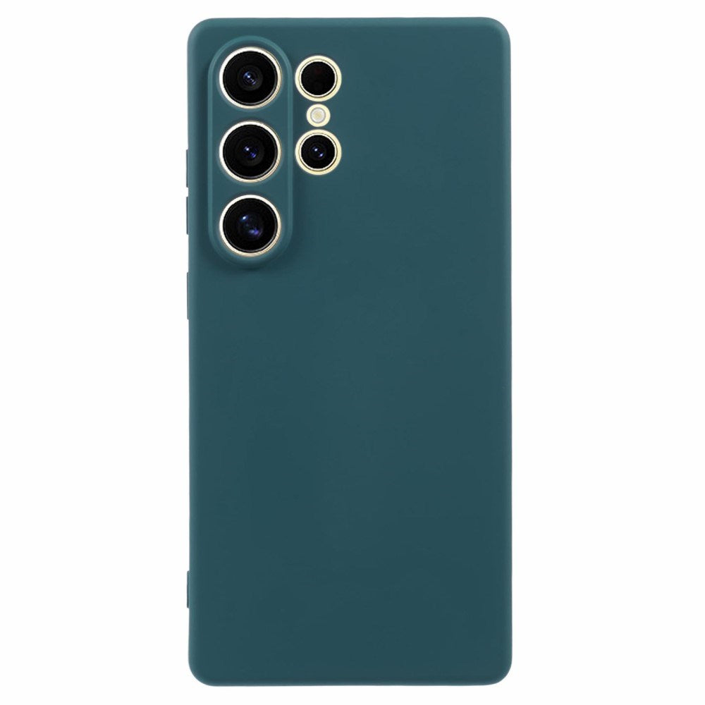 EIDERWOOD Samsung Galaxy S25 Ultra Foret Fleksibelt Plast Cover - Mørkegrøn