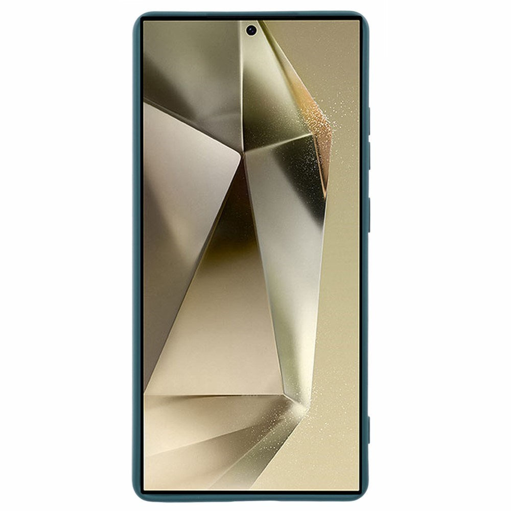 EIDERWOOD Samsung Galaxy S25 Ultra Foret Fleksibelt Plast Cover - Mørkegrøn
