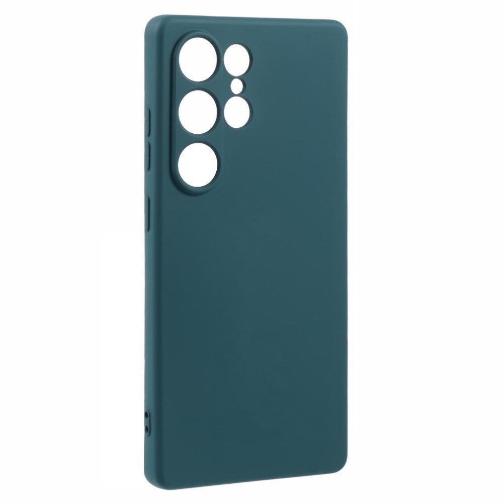 EIDERWOOD Samsung Galaxy S25 Ultra Foret Fleksibelt Plast Cover - Mørkegrøn