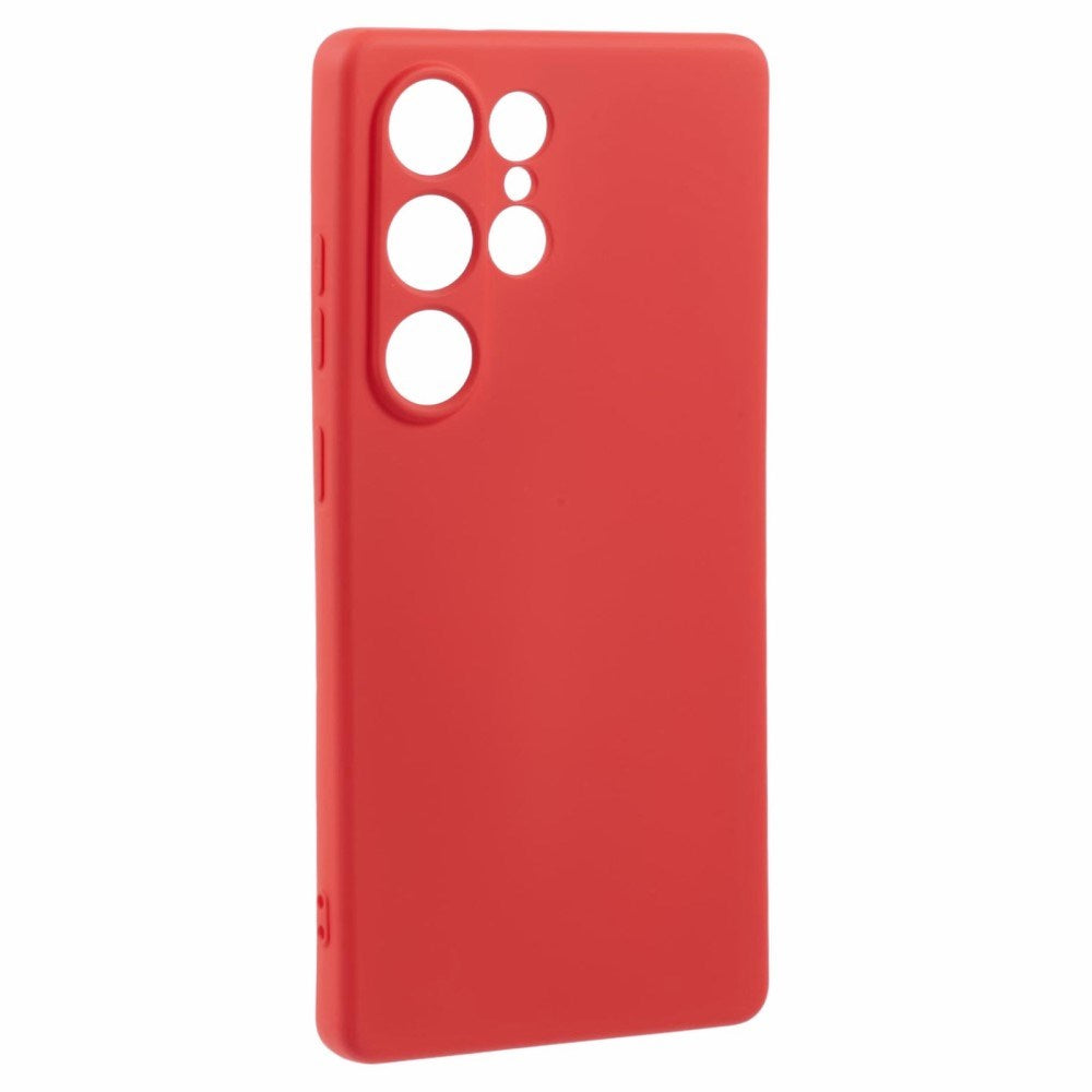 EIDERWOOD Samsung Galaxy S25 Ultra Foret Fleksibelt Plast Cover - Rød