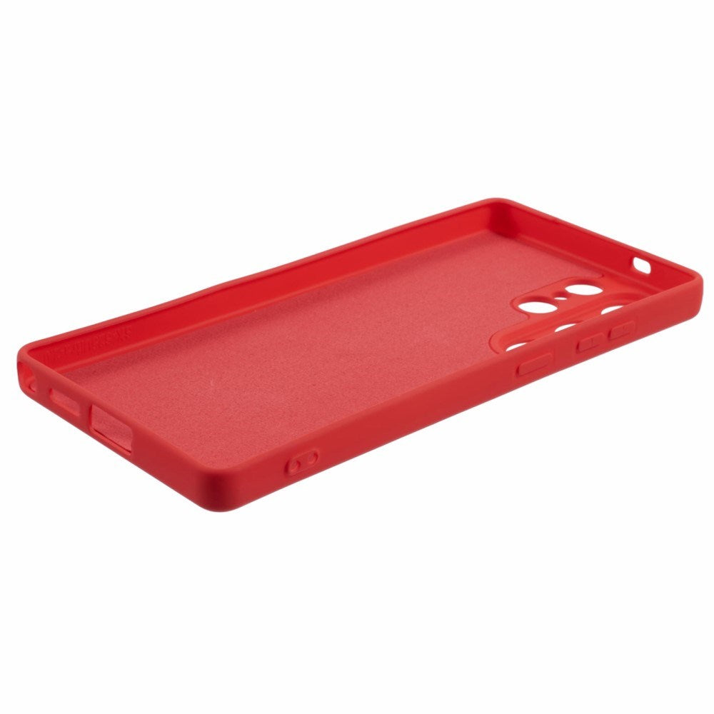 EIDERWOOD Samsung Galaxy S25 Ultra Foret Fleksibelt Plast Cover - Rød