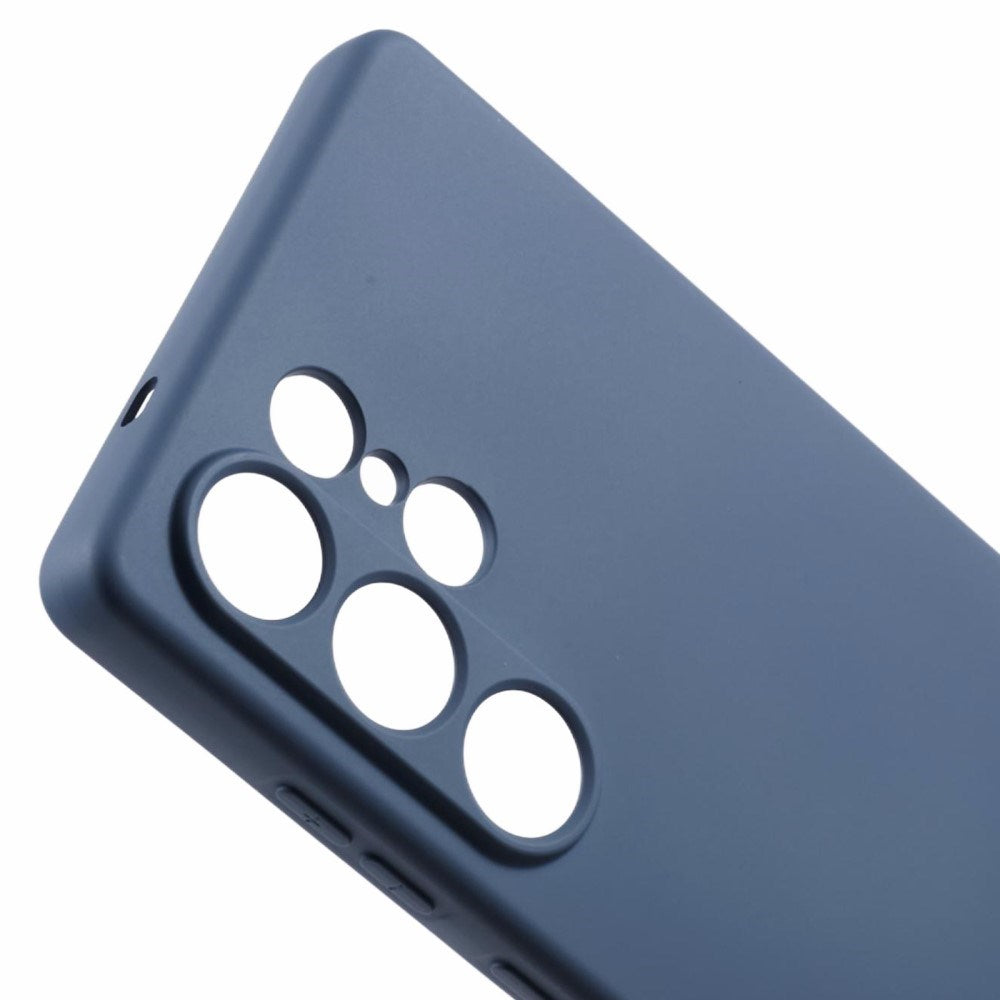 EIDERWOOD Samsung Galaxy S25 Ultra Foret Fleksibelt Plast Cover - Mørkeblå