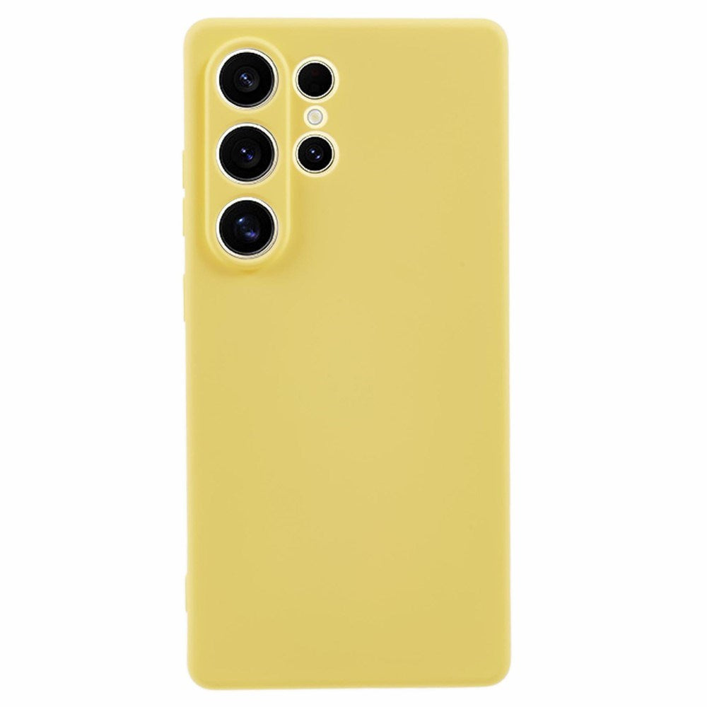EIDERWOOD Samsung Galaxy S25 Ultra Foret Fleksibelt Plast Cover - Gul