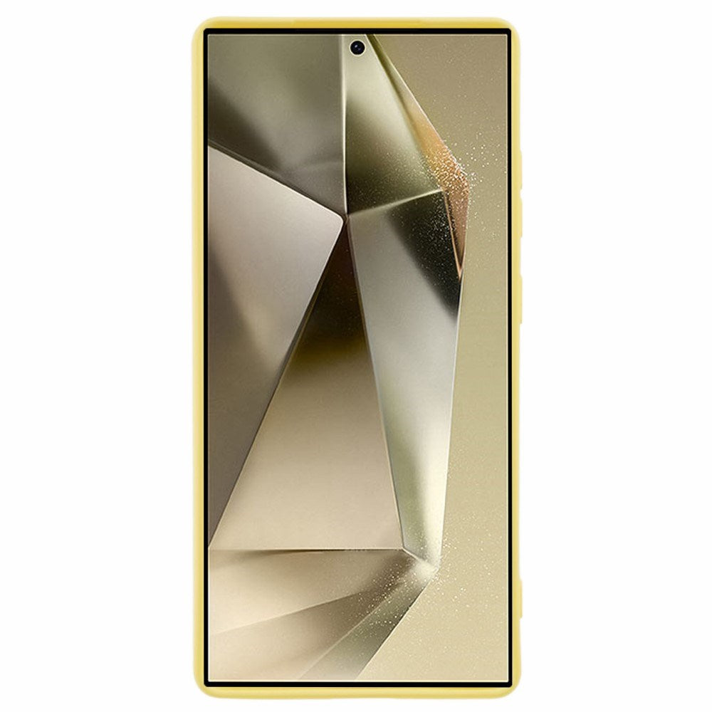 EIDERWOOD Samsung Galaxy S25 Ultra Foret Fleksibelt Plast Cover - Gul