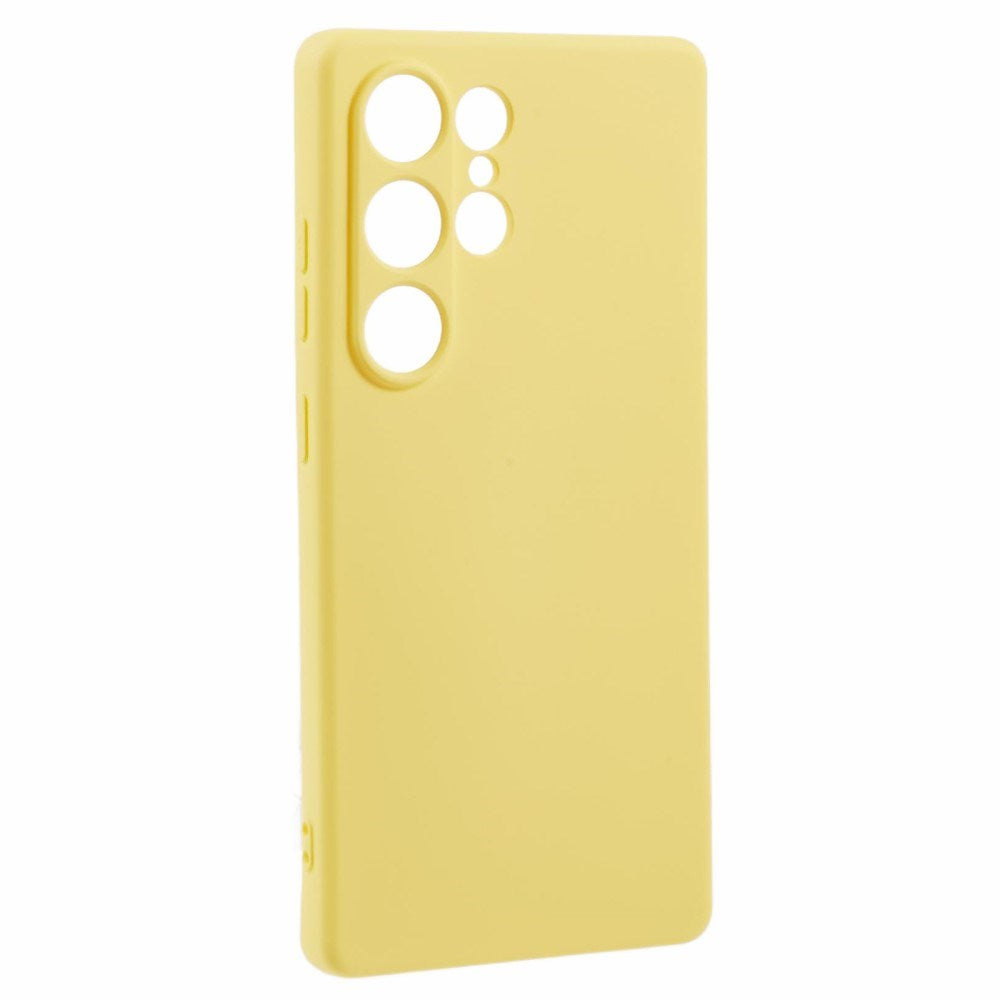 EIDERWOOD Samsung Galaxy S25 Ultra Foret Fleksibelt Plast Cover - Gul