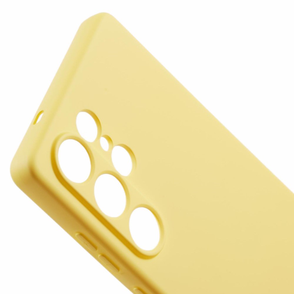 EIDERWOOD Samsung Galaxy S25 Ultra Foret Fleksibelt Plast Cover - Gul