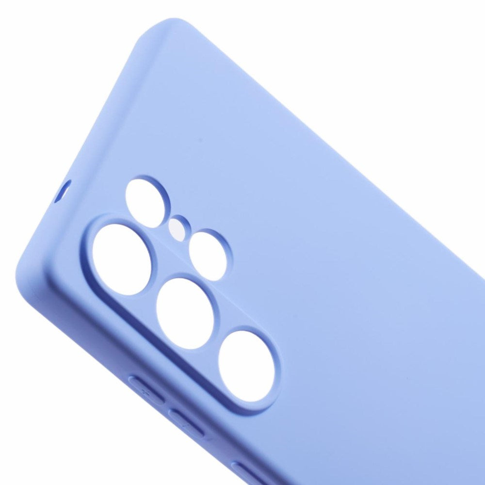 EIDERWOOD Samsung Galaxy S25 Ultra Foret Fleksibelt Plast Cover - Lyseblå