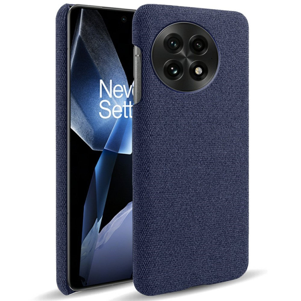 EIDERWOOD Stofbetrukket Plastik Cover - OnePlus 13 - Blå