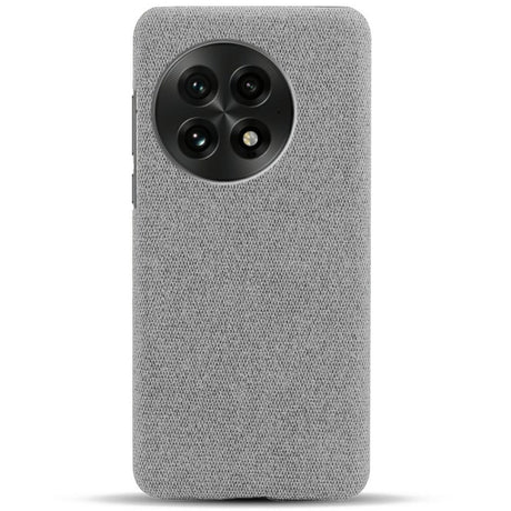 EIDERWOOD Stofbetrukket Plastik Cover - OnePlus 13 - Lysegrå