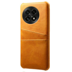 EIDERWOOD OnePlus 13 Kunstlæder Cover m. Indbygget Kortholder - Orange