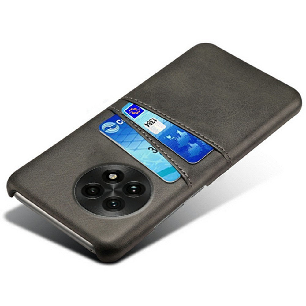 EIDERWOOD OnePlus 13 Kunstlæder Cover m. Indbygget Kortholder - Sort