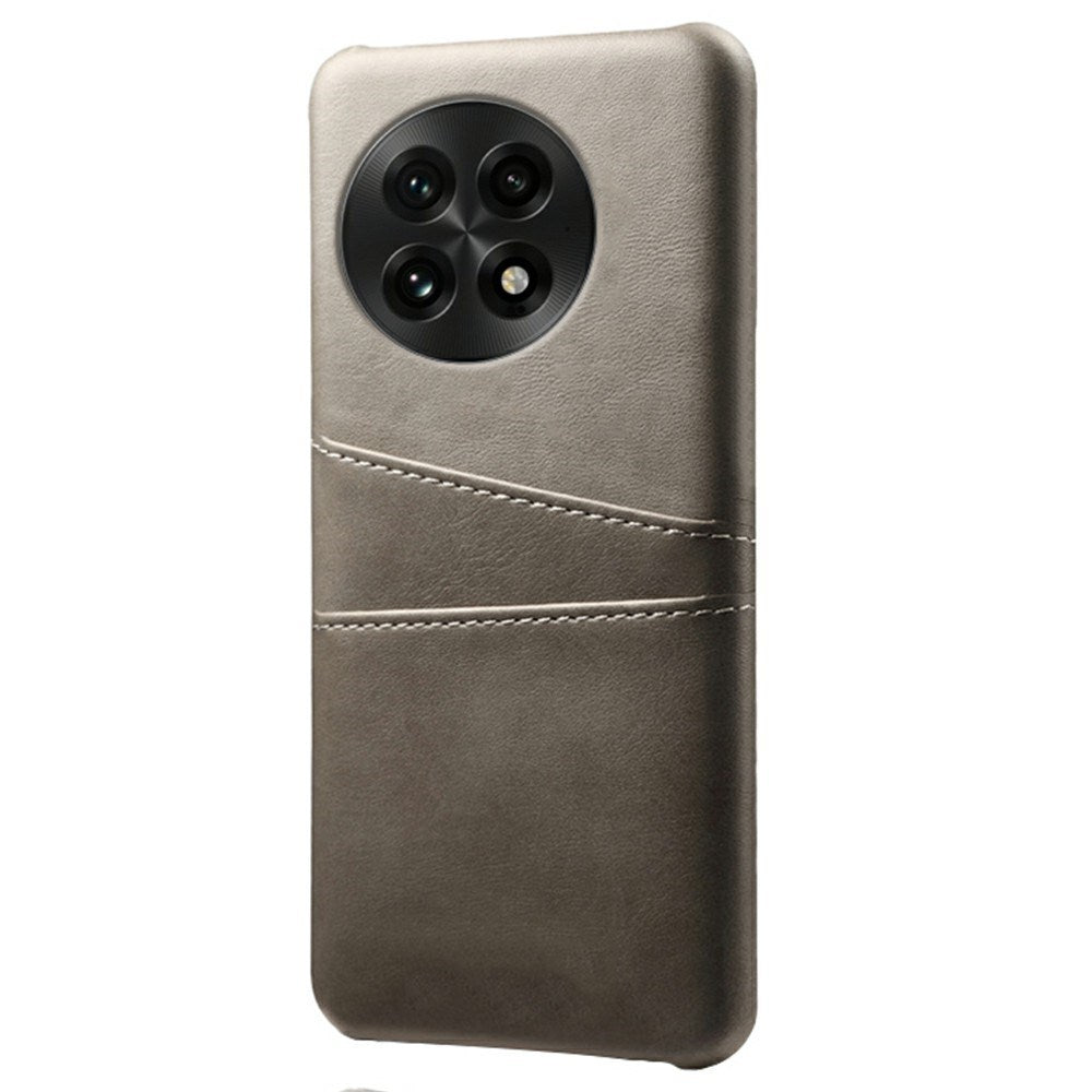 EIDERWOOD OnePlus 13 Kunstlæder Cover m. Indbygget Kortholder - Grå