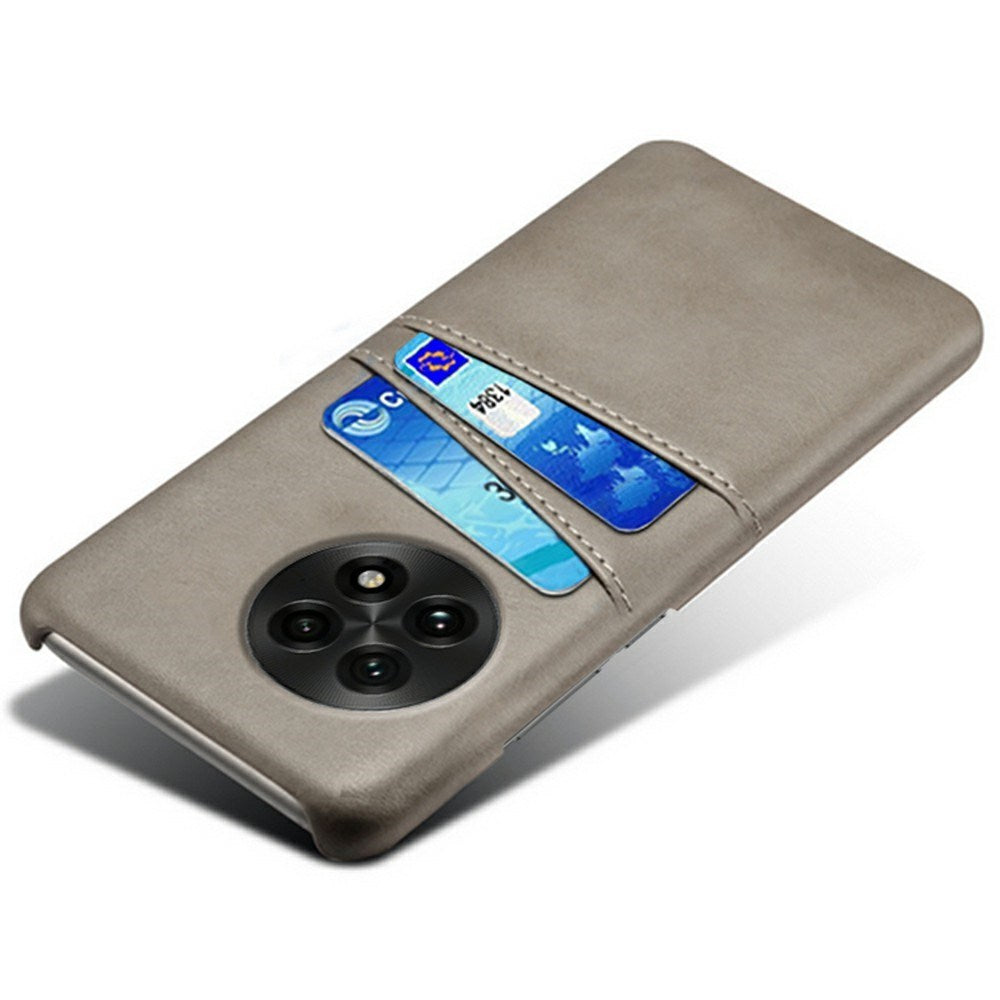 EIDERWOOD OnePlus 13 Kunstlæder Cover m. Indbygget Kortholder - Grå