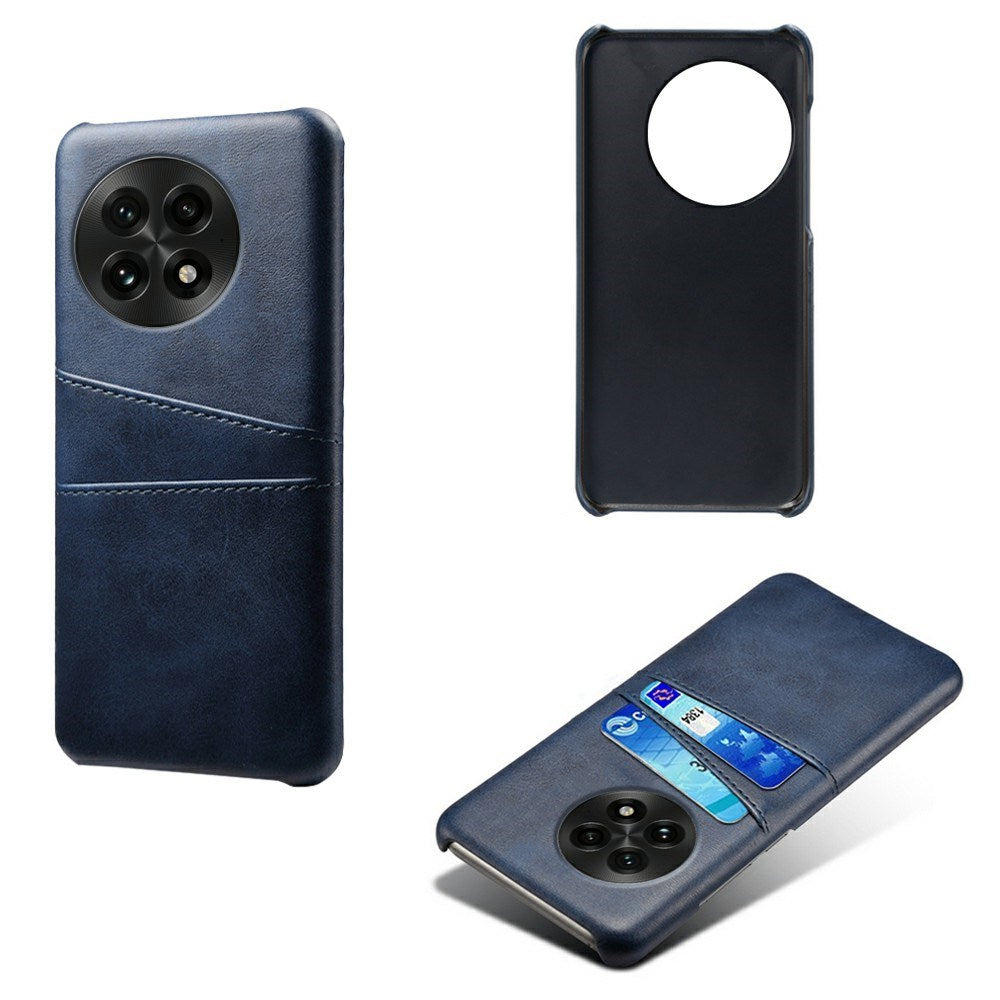 EIDERWOOD OnePlus 13 Kunstlæder Cover m. Indbygget Kortholder - Blå