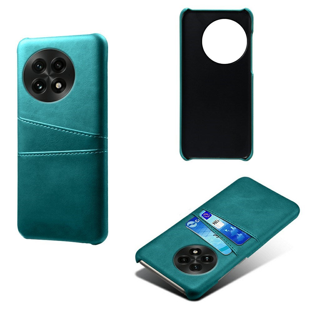 EIDERWOOD OnePlus 13 Kunstlæder Cover m. Indbygget Kortholder - Grøn