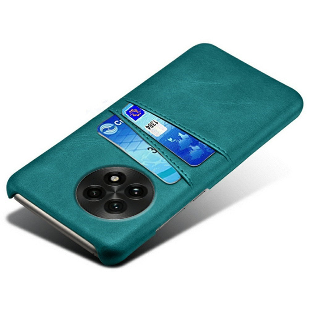 EIDERWOOD OnePlus 13 Kunstlæder Cover m. Indbygget Kortholder - Grøn