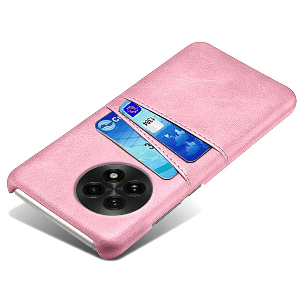 EIDERWOOD OnePlus 13 Kunstlæder Cover m. Indbygget Kortholder - Lyserød