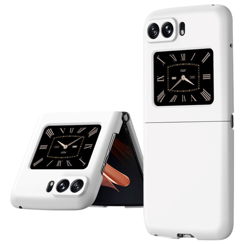 Motorola Razr 2022 Plastik Cover - Hvid