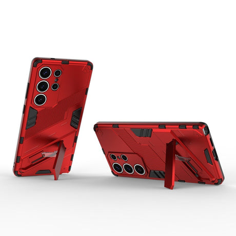 EIDERWOOD Håndværker Cover m. Kickstand - Samsung Galaxy S25 Ultra - Rød